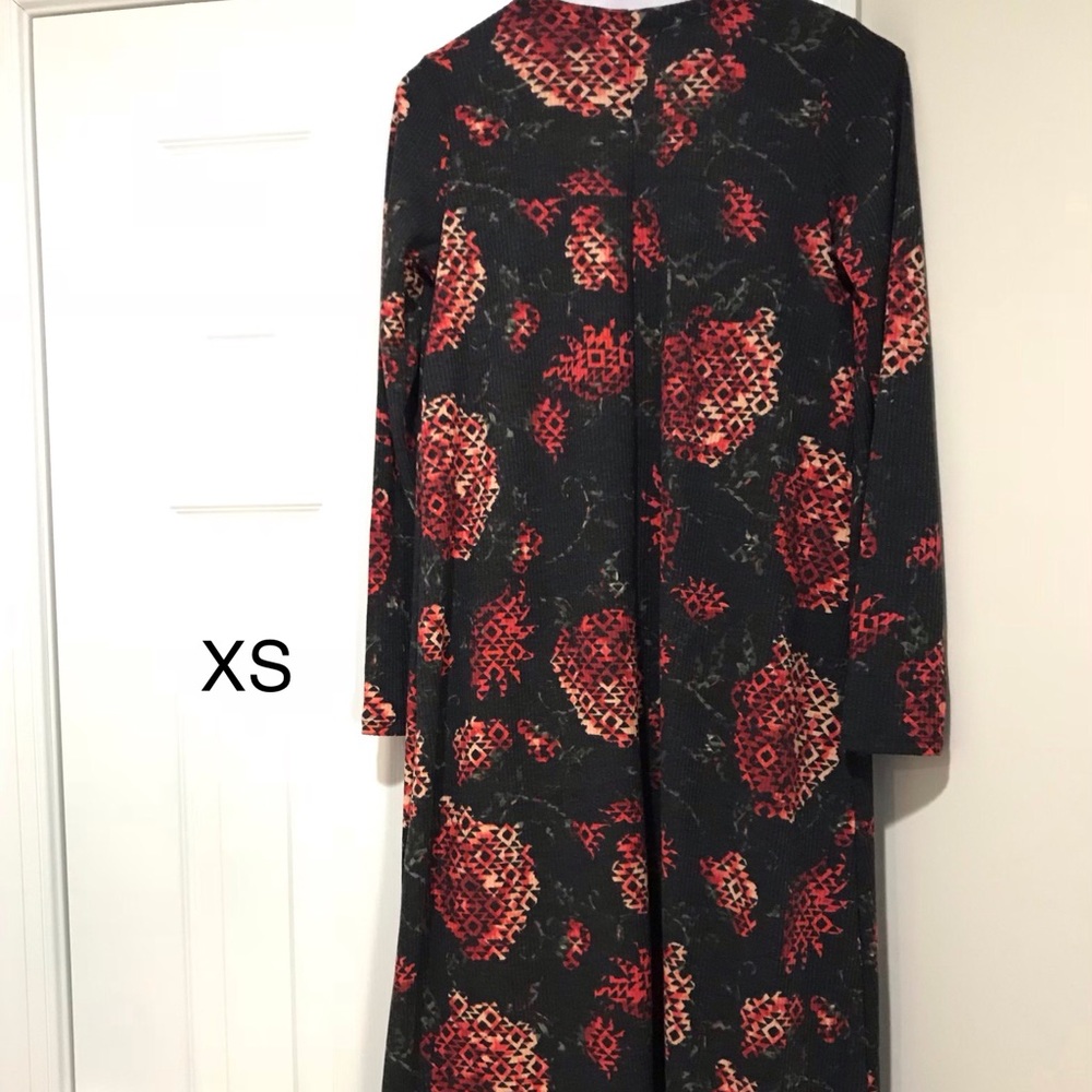 BNWOT XS Aztec/floral duster cardigan (LLR Sarah)